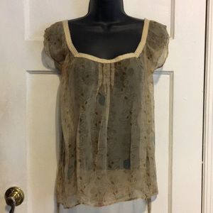Free People Boho Sheer Top